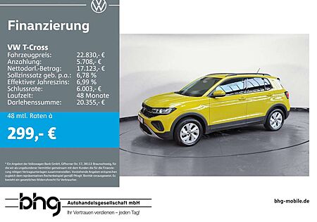 VW T-Cross Volkswagen Life 1.0 l TSI *SITZHEITZUNG*KAMERA*