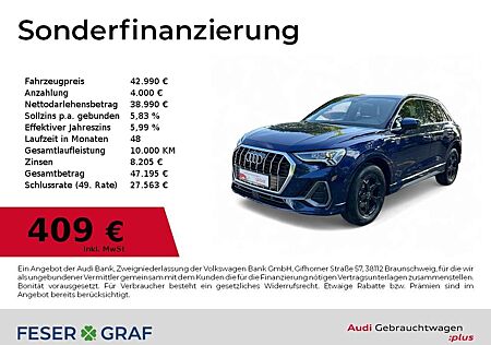 Audi Q3 S line 35 TFSI S Tronic Navi/LED+/AZV/ACC/PDC+