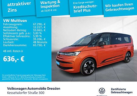 VW T7 Multivan Volkswagen 2.0 TDI DSG LV AHZV Kamera