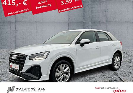 Audi Q2 40 TFSI QU S-TR S-LINE LED+NAVI+RFK+ACC+LEDER