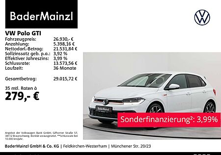 VW Polo GTI Volkswagen 2.0 TSI DSG S-Select Matrix beats Kam.