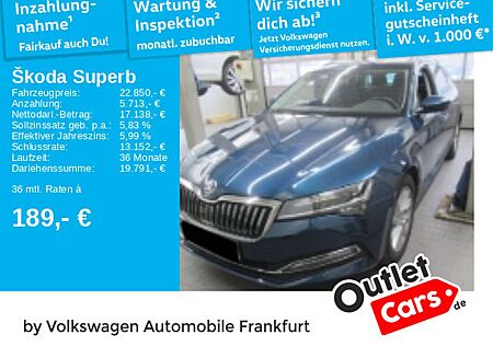 Skoda Superb Combi 1.5 TSI Style Navi