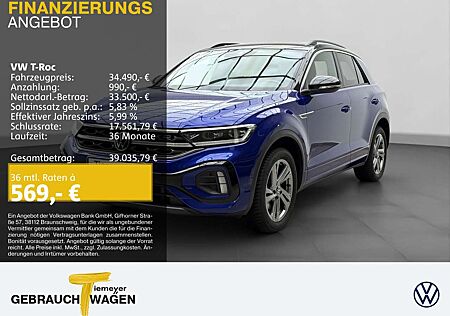 VW T-Roc Volkswagen 2.0 TSI DSG 4M R-LINE ST.HEIZ BEATS KAMERA