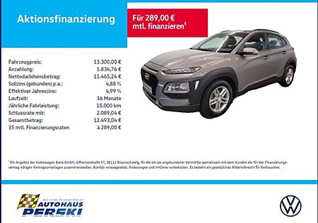 Hyundai Kona 1.0 GDI Pure 2WD KLIMA, LM-FELGEN, KAMERA