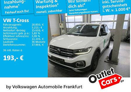 VW T-Cross Volkswagen 1.5 TSI DSG Style Navi BlindSpot LED DAB