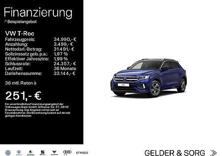 VW T-Roc Volkswagen R-Line 1.5 TSI Pano*Stand*RFK*Digital*Navi
