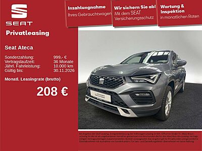 SEAT Ateca Style 1.5 TSI LED NAV 360° SHZ PARKLENK