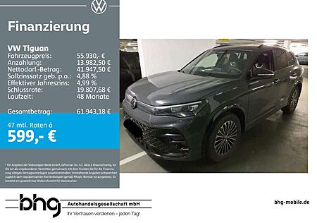 VW Tiguan Volkswagen 2.0 TDI 4MOTION DSG R-Line BlackStyle AHK