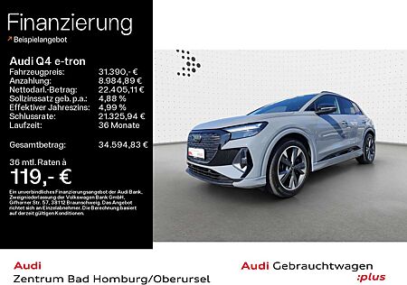 Audi Q4 e-tron 40*S line*Optikpaket*SONOS*Navi* c