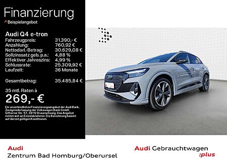 Audi Q4 e-tron 40*S line*Optikpaket*SONOS*Navi* c
