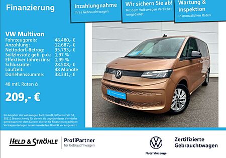 VW T7 Multivan Volkswagen 2.0 TDI DSG AHK 7S LED NAV KAM