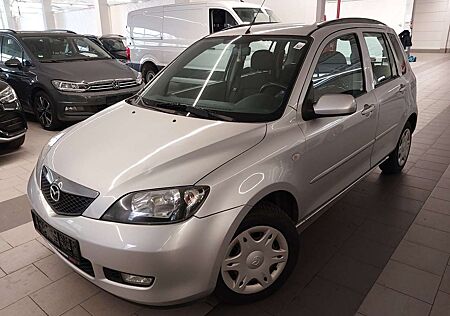 Mazda 2 5.Tür.1.4i. 80PS. Klima. Servo. 4EFH.TÜV NEU