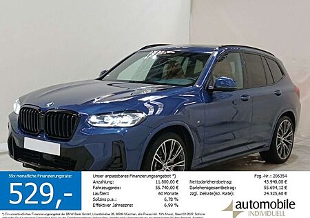 BMW X3 gebraucht kaufen BMW X3 xDr. 30dA M Sport AHK Panorama Standh 21Zoll