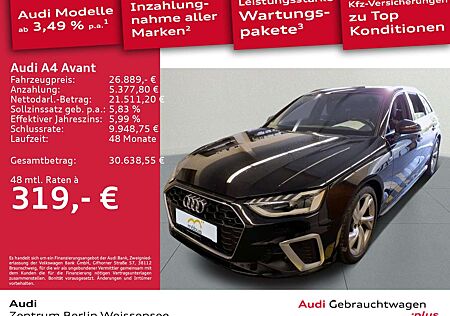 Audi A4 35 TFSI S-TRO*S-LINE*LED*RFK*NAVI*SHZ**