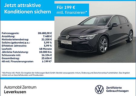 VW Golf Volkswagen VIII R-Line DSG AHK NAVI VIRT ACC KAM PD