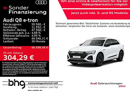 Audi Q8 e-tron 55 quattro S-Line AHK Pano Virtual