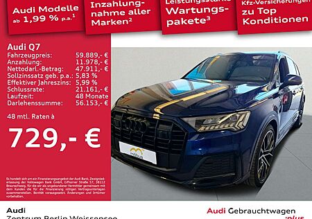 Audi Q7 50 TDI S-TRO*S-LINE*QUA*HUD*MATRIX*B&O*AHK*36