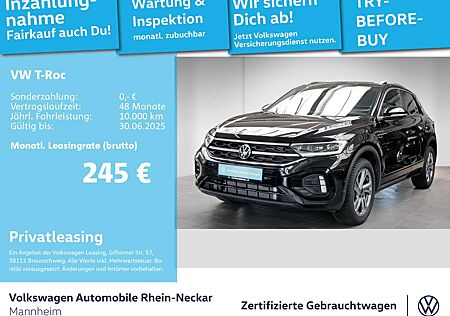 VW T-Roc Volkswagen 2.0 TDI R-Line DSG Navi AHK Kamera uvm
