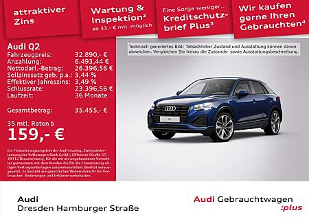 Audi Q2 35 TFSI Advanced Matrix Navi AHZV S tronic