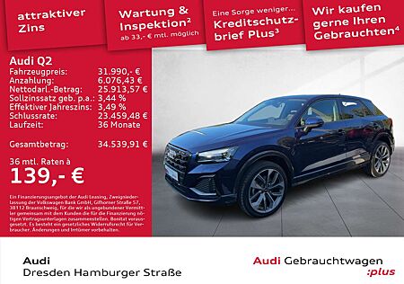 Audi Q2 35 TFSI Advanced Matrix Navi AHZV S tronic