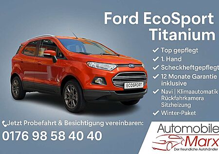 Ford EcoSport Titanium,TÜV&Insp.NEU,Rückfahrkamera,Winterpaket