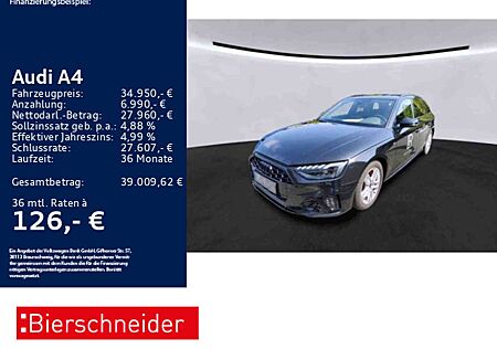 Audi A4 Av 40 TFSI S tronic S Line Edition MATRIX ACC