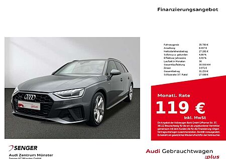 Audi A4 Avant 45 TFSI quattro S line MMI Navi LED AHK