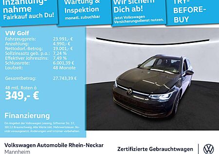 VW Golf Volkswagen VIII 2.0 TSI Style DSG App-Connect Kamera A