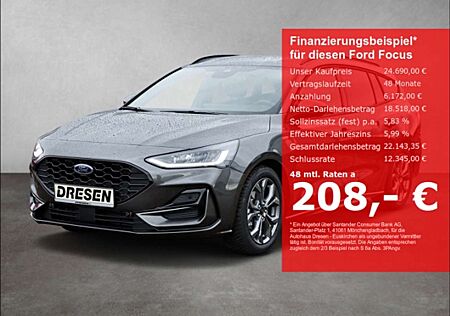 Ford Focus Turnier ST-Line X 125PS Klima Navi Kamera Prmium P