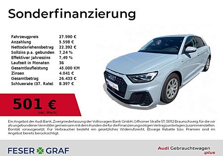 Audi A1 Sportback S line 30 TFSI S tronic LED/SHZ/AMBIENTE