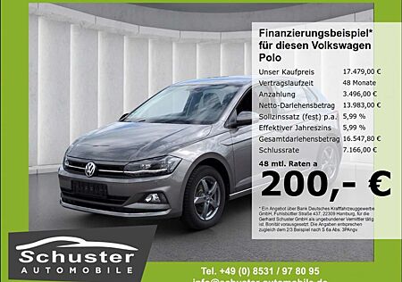 VW Polo Volkswagen VI Highline 1.0TSI*LED ACC Navi R-Kam SHZ