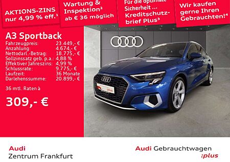 Audi A3 35 TFSI S tronic advanced LED DAB T