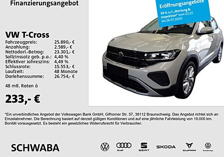 VW T-Cross Volkswagen Life 1.0 TSI DSG LED*VIRTUAL*AHK*ACC*17"