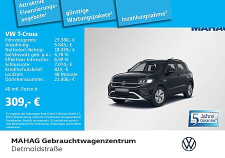 VW T-Cross Volkswagen 1.0 TSI LIFE LED Navi IQ.DRIVEPack 6-Gan