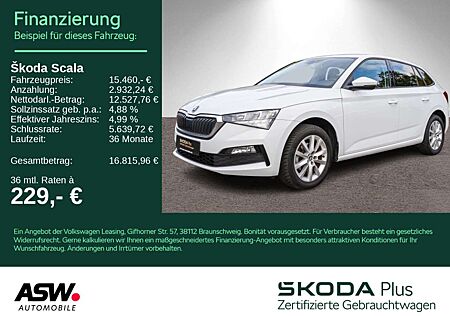 Skoda Scala Ambition 1.0 TSI LED RFK SHZ GRA SmartLink