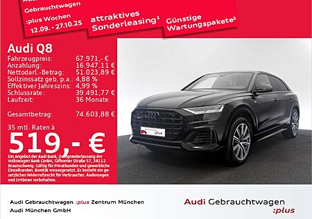 Audi Q8 55 TFSI e qu. S line AHK/ACC/Kamera