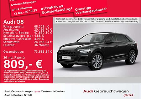 Audi Q8 55 TFSI e qu. S line AHK/ACC/Kamera