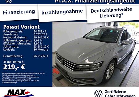 VW Passat Variant Volkswagen 2.0 TDI DSG BUSINESS +LED+KAMERA+