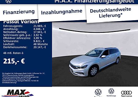 VW Passat Variant Volkswagen 2.0 TDI DSG BUSINESS MATRIX LED+K