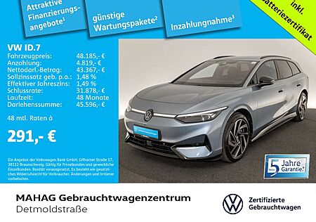VW ID.7 Volkswagen Tourer Pro 210kW IQ.LIGHT Wärmepumpe IQ.DRI