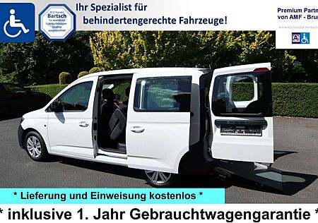 VW Caddy Volkswagen 1,5 TSI rollstuhlgerecht*Wenderampe*Garantie*