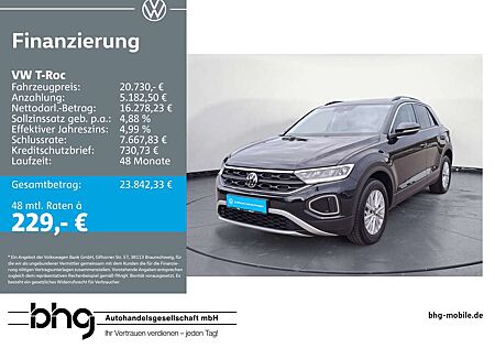 VW T-Roc Volkswagen 1.0 TSI Navi ACC Climatronic Keyless Kamer