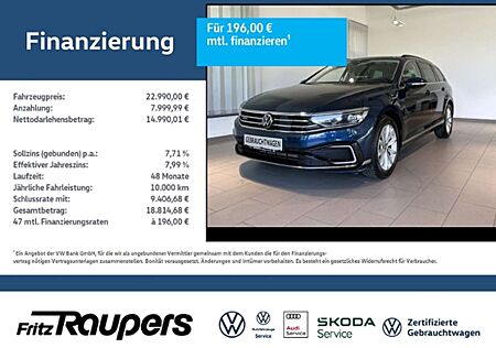 VW Passat Variant Volkswagen 1.4 GTE +AHK+PANODACH