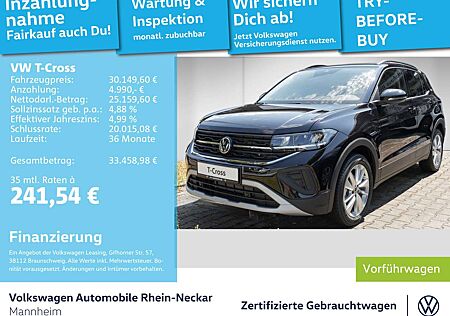 VW T-Cross Volkswagen GOAL 1.0 TSI OPF DSG