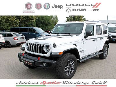 Jeep Wrangler Unlimited Sahara ACC,LED,Alpine,AHK,4X4