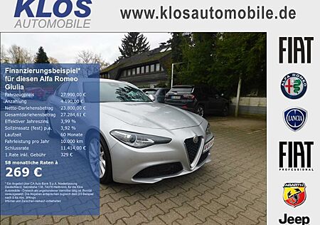 Alfa Romeo Giulia SUPER 2.0 TURBO 200PS XENON NAVI AHK KAMERA