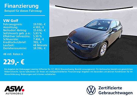VW Golf Volkswagen Life 2,0 TDI LED NAVI ACC PDC SHZ VC