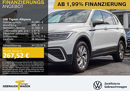 VW Tiguan Allspace Volkswagen 1.5 TSI DSG LIFE 7-SITZE NAVI AH
