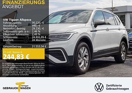 VW Tiguan Allspace Volkswagen 1.5 TSI DSG LIFE 7-SITZE NAVI AH