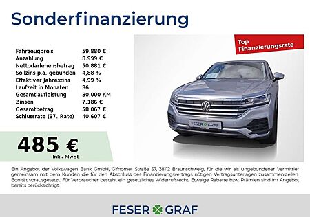 VW Touareg Volkswagen V6 TDI 210 KW 4-M AHK Kamera Leder